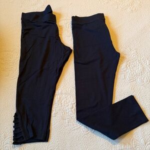 Black Leggings (2pair lot) Old Navy/Forever 21